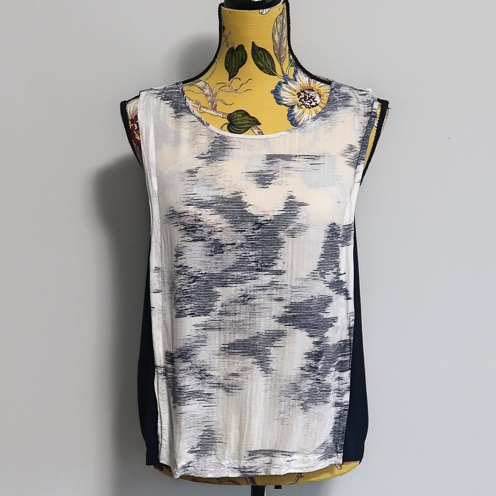 1. State Blue and White Tank Top Medium